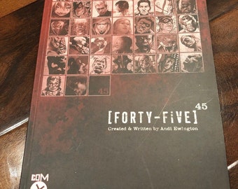 Forty-Five Com Softcover Tpb Journalist Interviews Superheroes 45 Artists