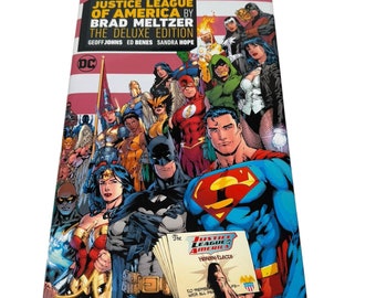 Justice League of America by Brad Meltzer: The Deluxe Edition by Brad Meltzer HC