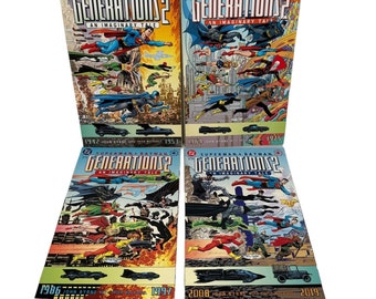 Superman And Batman Generations 2 1-4 Lot Run Set Dc Comics