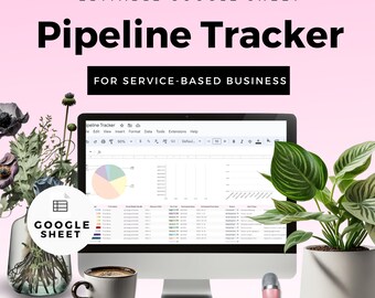 Business Pipeline Google Sheet | Client Tracker Spreadsheet | Google Sheets Spreadsheet | Client Database | Sales Pipeline | Crm Dashboard