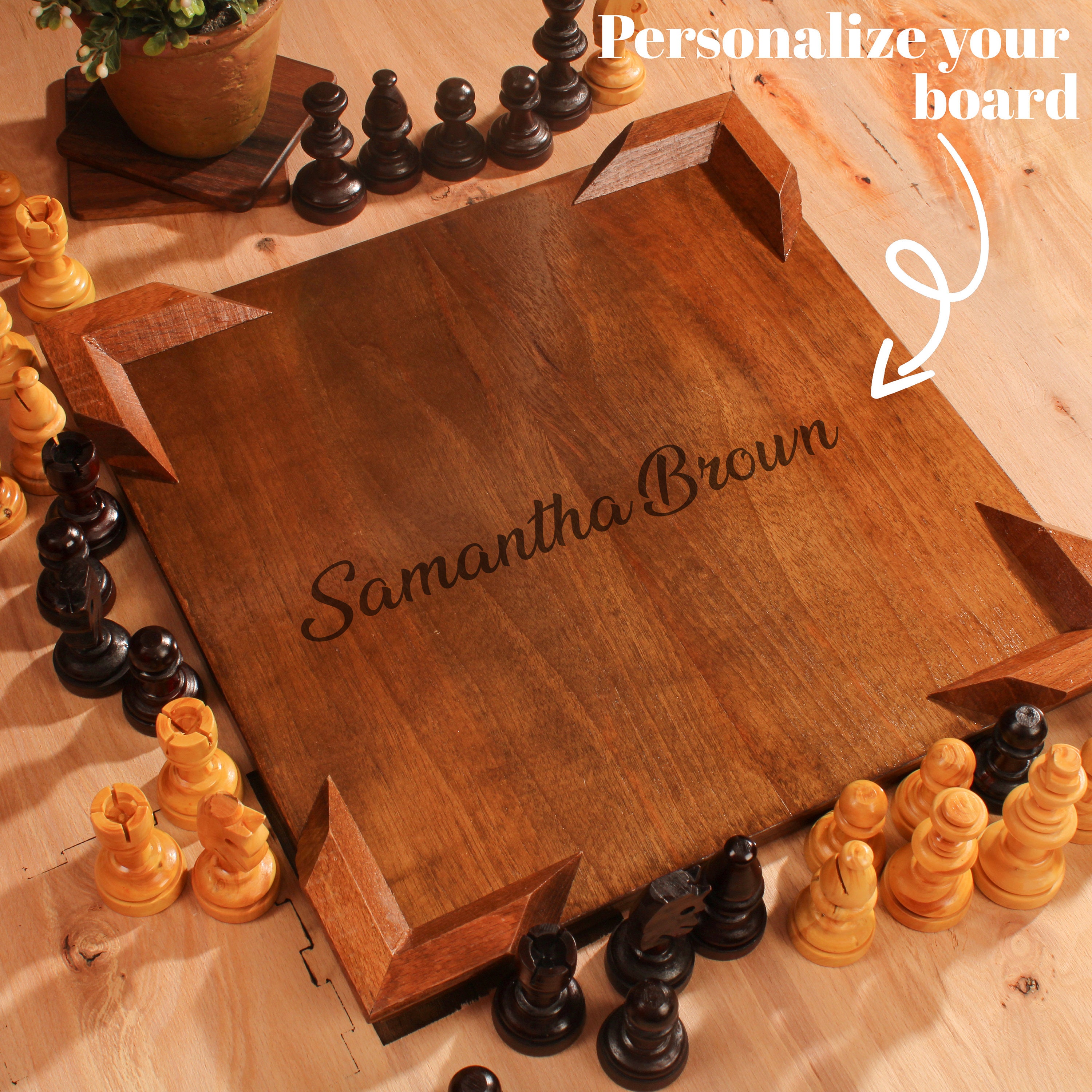 Chess Wooden Chess Set Chess Board Storage Chess Set With - Etsy Australia