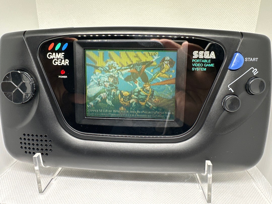SEGA GAME GEAR New Capacitors New Shell New Glass Screen Free Game Etsy