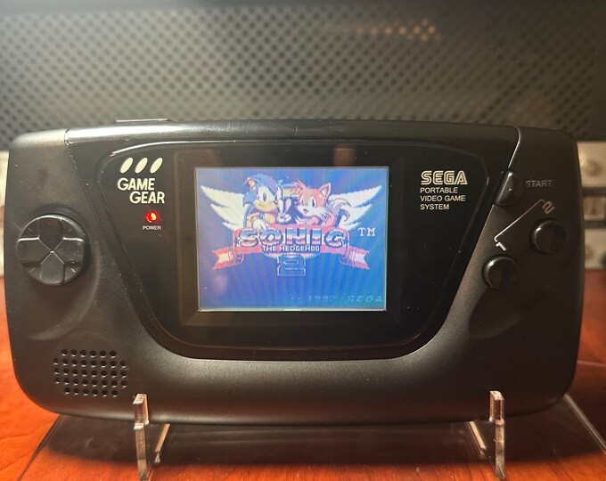 SEGA GAME GEAR New Capacitors New Shell Free Game Etsy