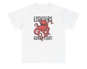 Funny Octopus Tee | Eighters Gonna Eight Retro Graphic