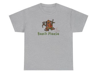 Beach Please "Tom Beetle" Frog Shirt