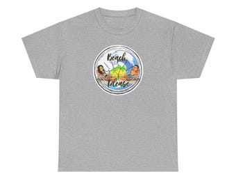 Beach Please Channel Logo Shirt