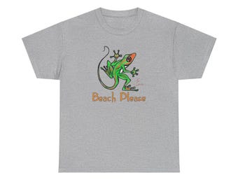 Beach Please "Tom Beetle" Lizard Shirt
