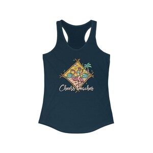 Funny Drinking Tank Cocktail Cheers Beaches Tank