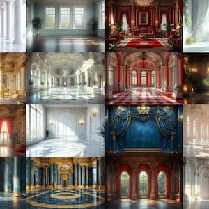 185 Regal Room Photography Backdrops, Photoshop Backgrounds (PNG) - Etsy