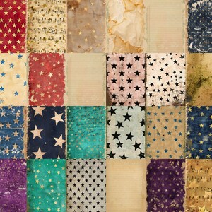 Celestial Junk Journal Pages – Starry Night Sky Printables (digital ...