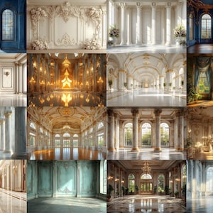185 Regal Room Photography Backdrops, Photoshop Backgrounds (PNG) - Etsy