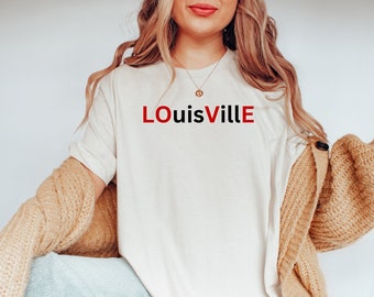 LOuisVillE Love Shirt, Louisville Shirt, Louisville Tshirt, Unisex Tshirt, State Shirts