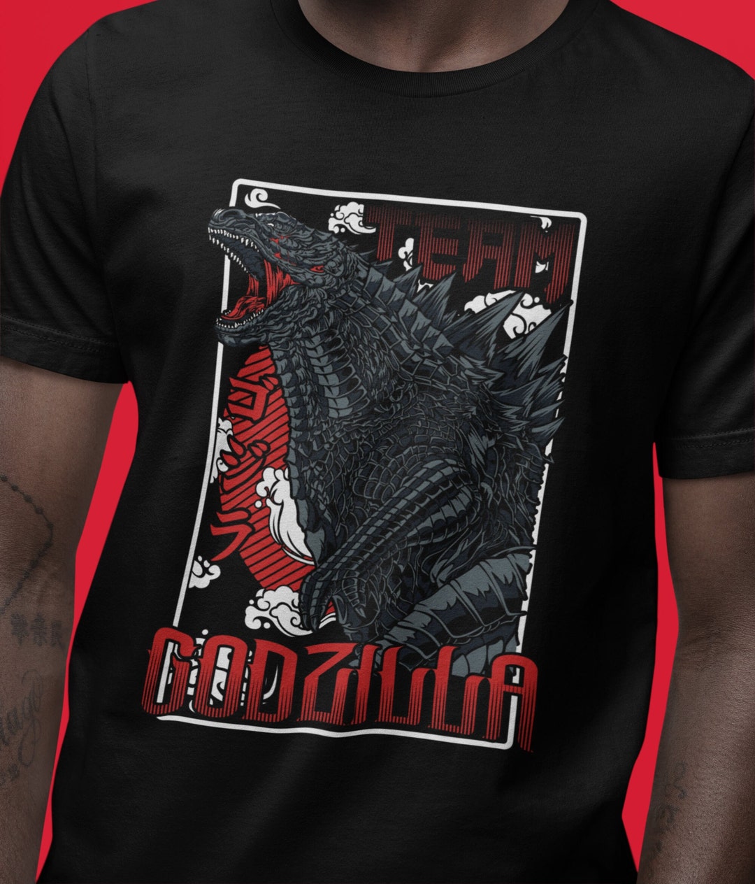 T-shirt Pirate Radio Network - Gris, Graphic, Tampa FL, Bar N Grill - Taille L Homme