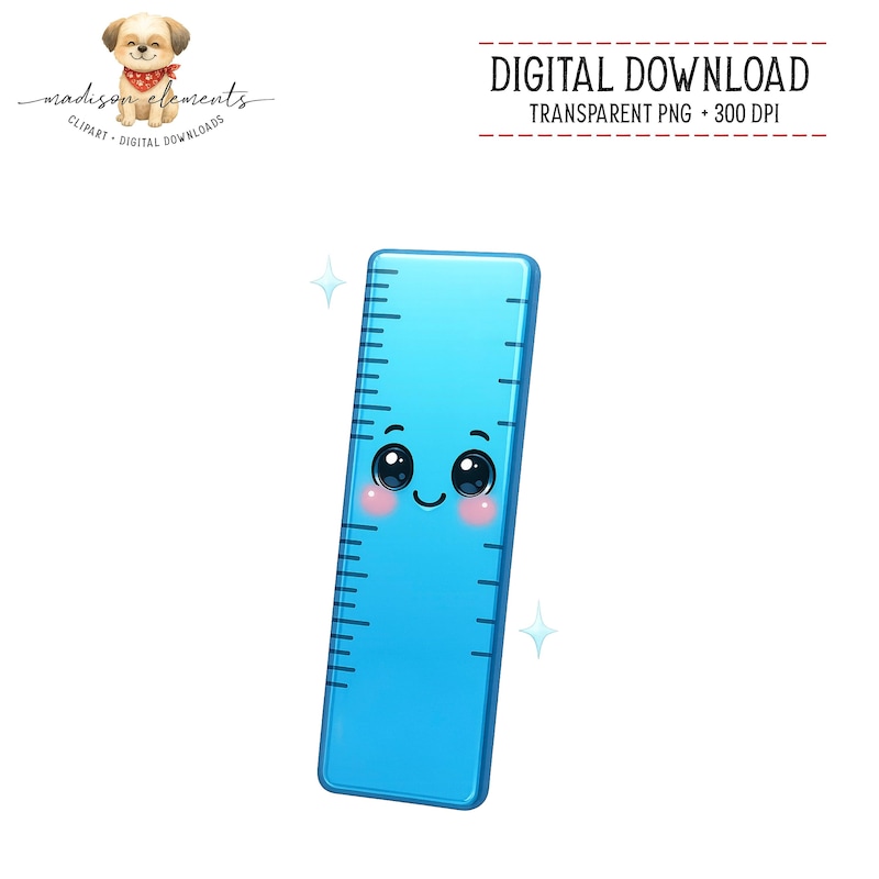 Cartoon Ruler - Etsy