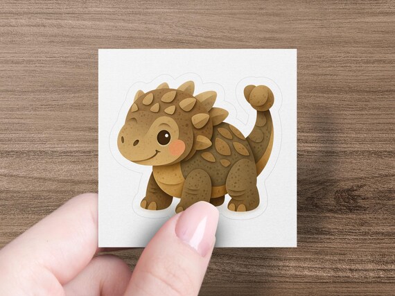 Baby Ankylosaurus Drawing