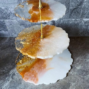 Resin Cake stand | Cupcake stand | Cake stand | Table Decor | Centrepiece