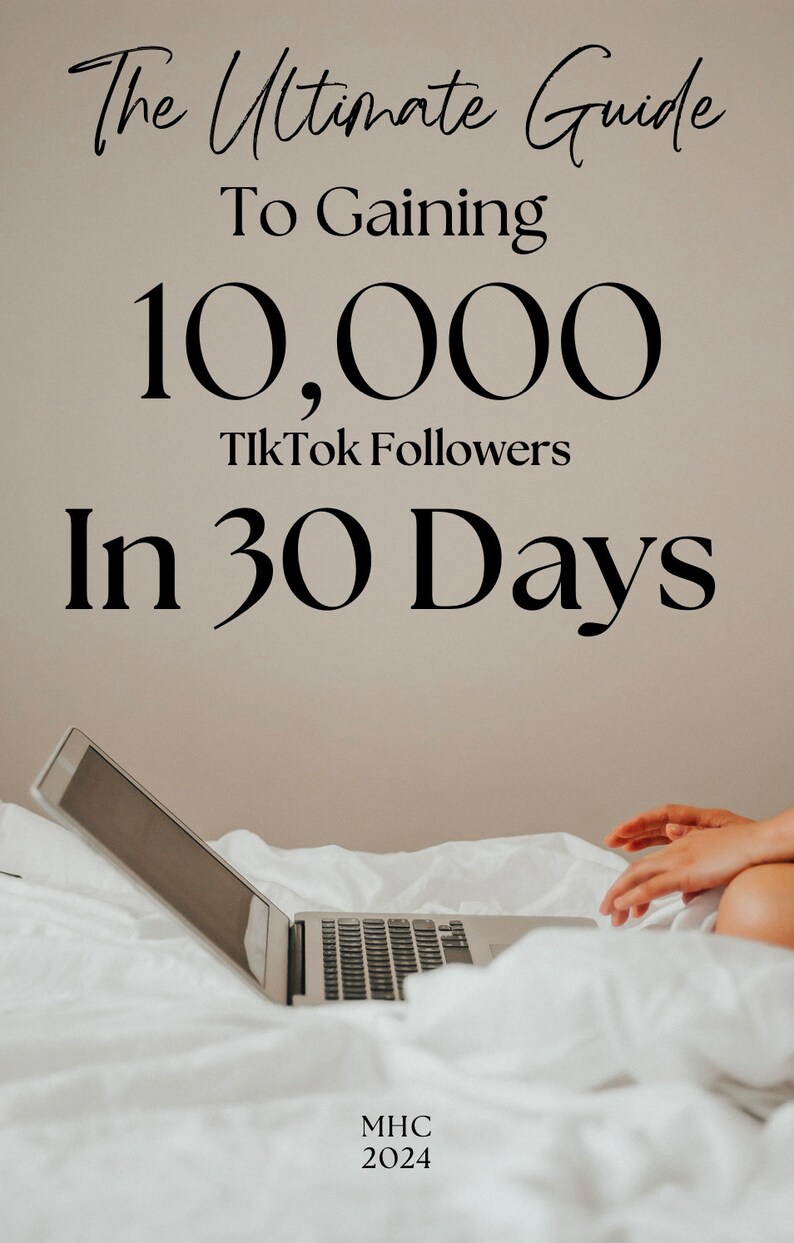 TikTok Growth eBook | How to Gain 10,000 Followers in 30 Days | Social Media Tips for Influencers & Content Creators image 2