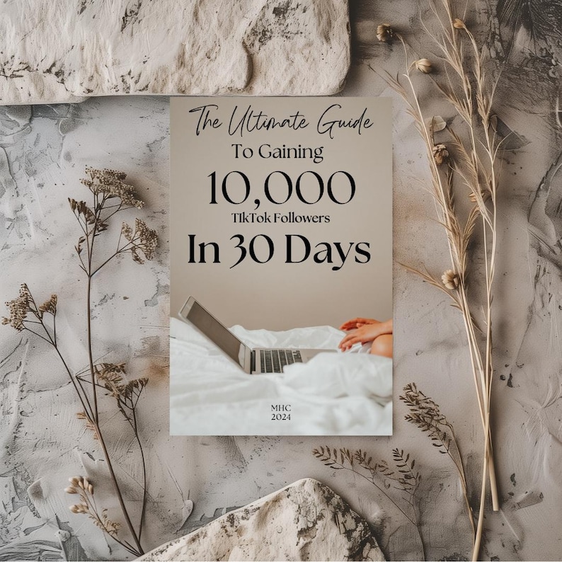 TikTok Growth eBook | How to Gain 10,000 Followers in 30 Days | Social Media Tips for Influencers & Content Creators image 4