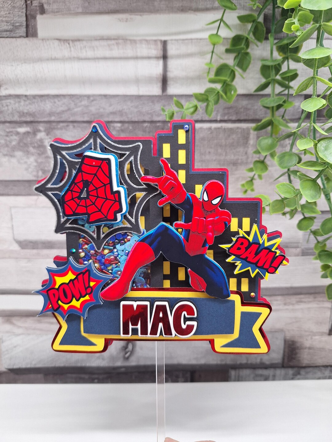 Personalised Spider man Cake Topper 3D Birthday Party Decoration Etsy personalised-spider-man-cake-topper-3d-birthday-party-decoration-etsy