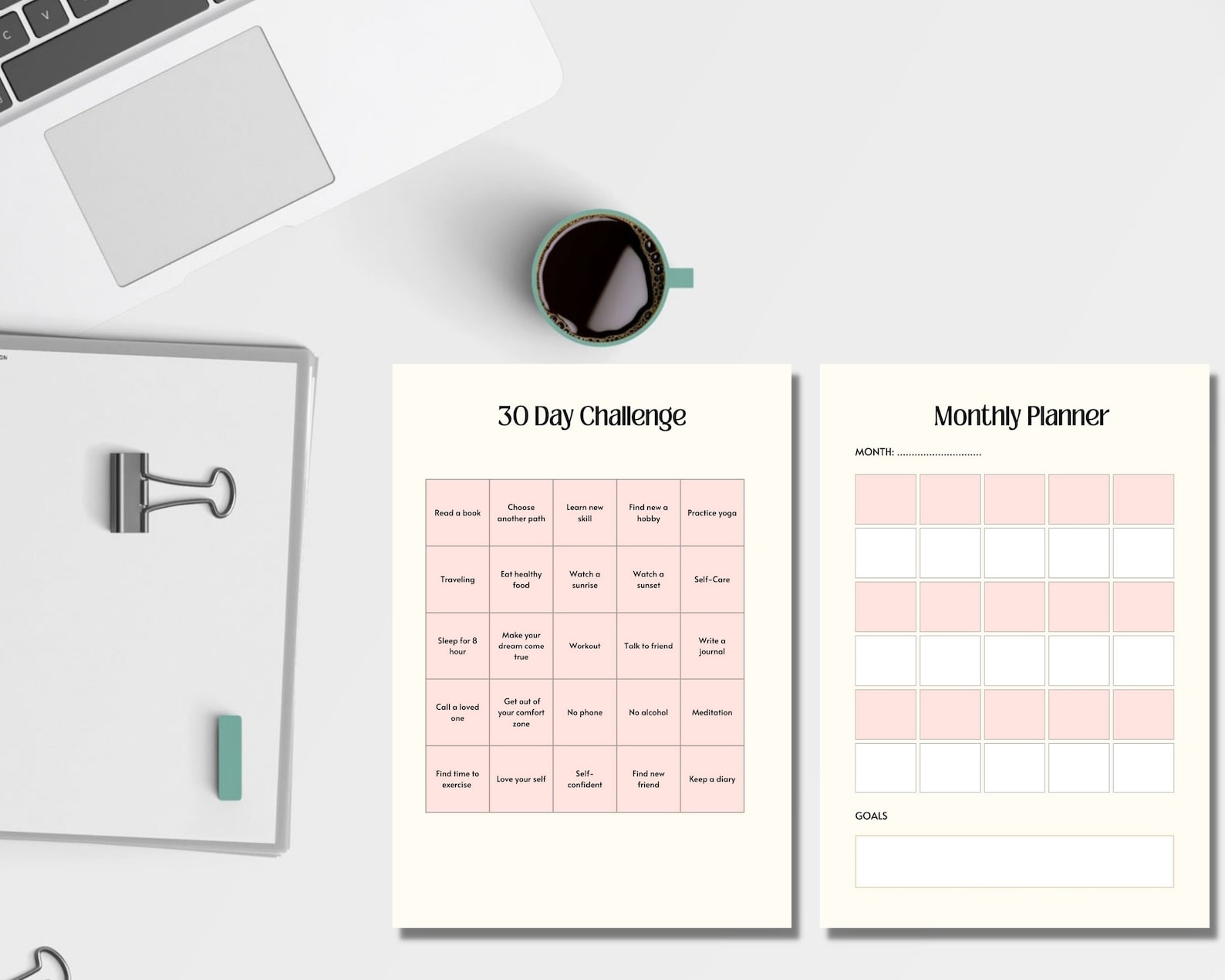 Pdaily Planner, Digital Planner, Printable Planner, Day Planner ...