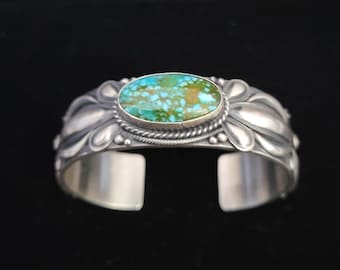 Derrick Gordon Turquoise Sterling Silver Bracelet