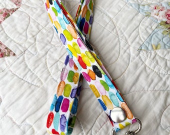 RAINBOW - Lanyard - 20% of profit donated to childhood cancer support organizations