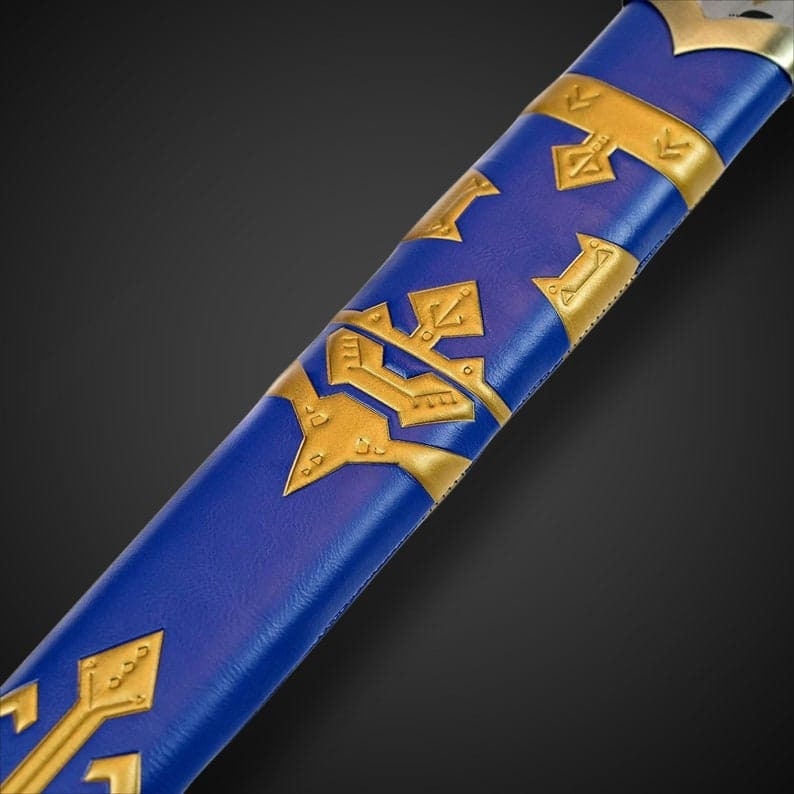 Handmade Stainless Steel Master Sword-The LEGEND of ZELDA-Full Tang Sword with Scabbard-Monogram Sword Costume Armor-Best Gift for Him/Her image 4