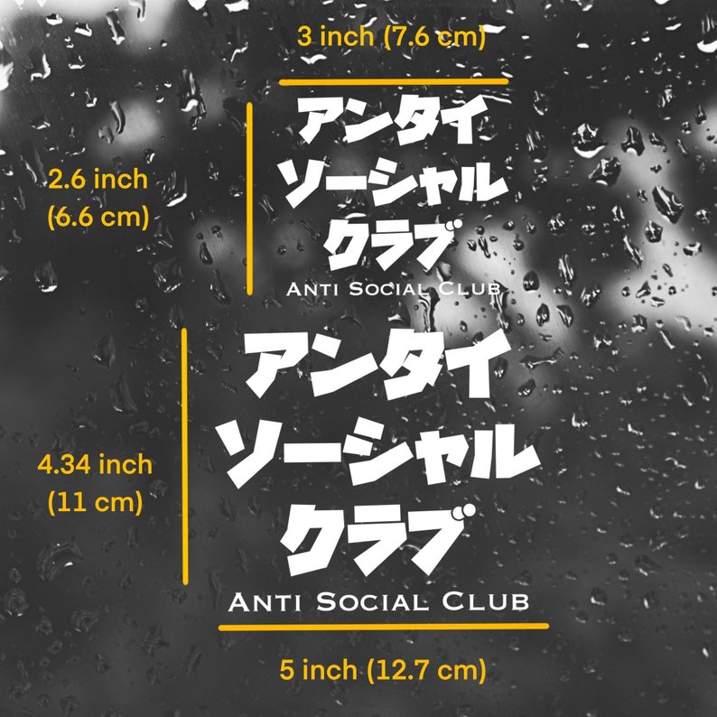 japanese sticker for car window japanese vinyl