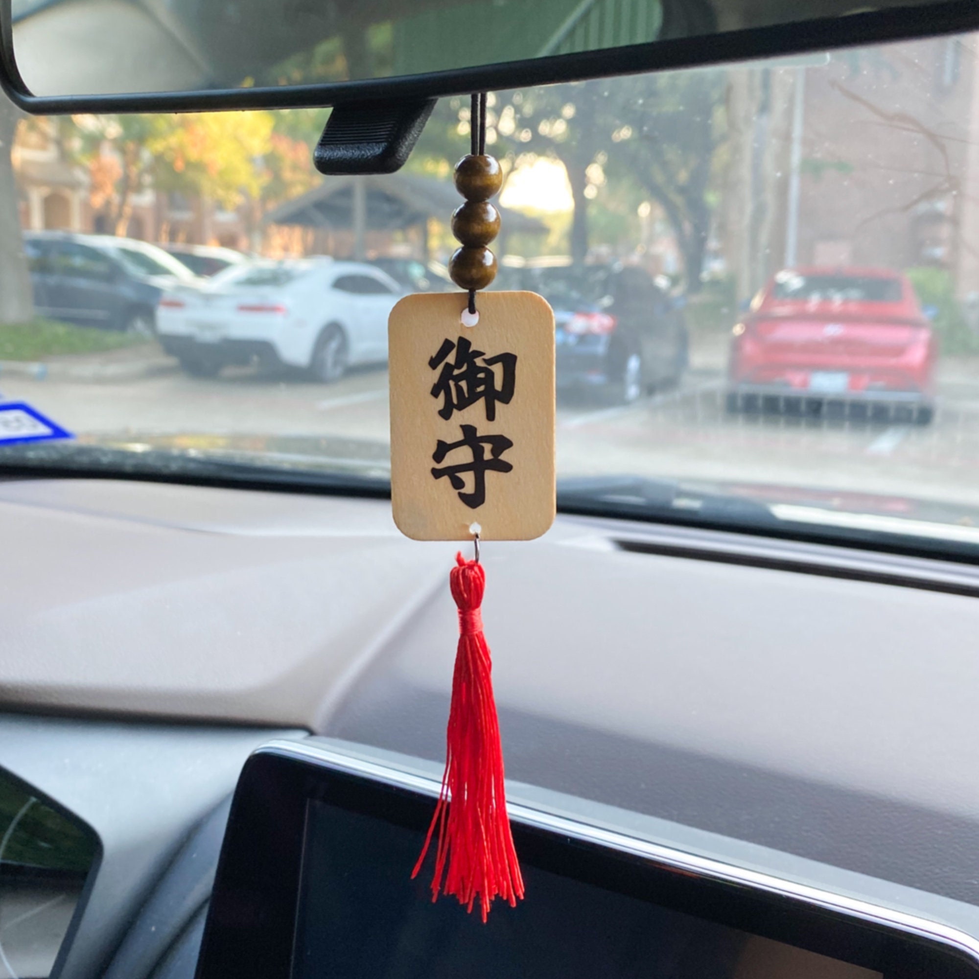Japanese Car Accessories Custom Japanese Kanji Amulet Japanese