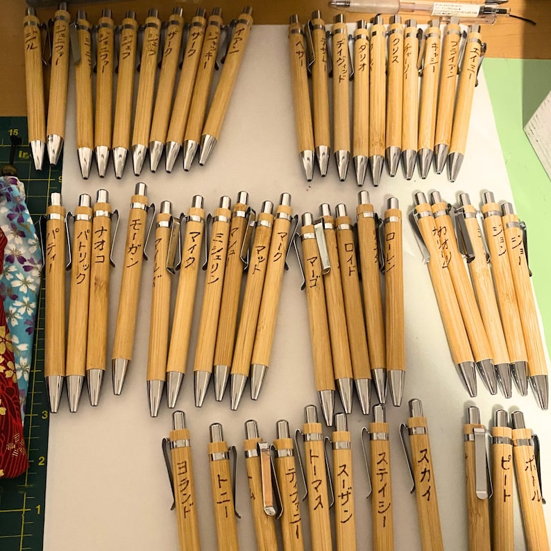 japanese pen name in japanese gift corporate gift for cowoker japan gift japanese name hiragana katakana kanji