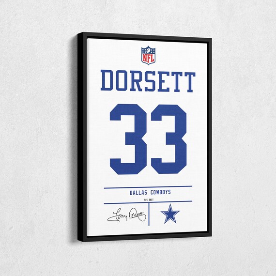 Dorsett jersey sales