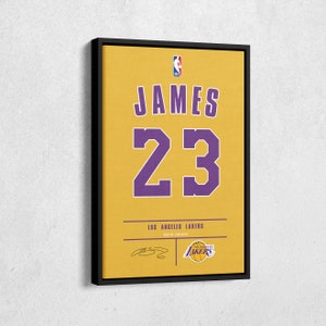  Basketball Kobe Bryant and Lebron James and MJ Dunk Canvas Wall  Art Home Decor Lager Size Poster Painting (No Framed,28x40inch): Posters &  Prints