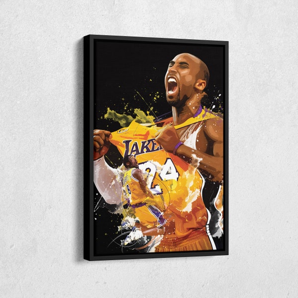Lakers Canvas Etsy
