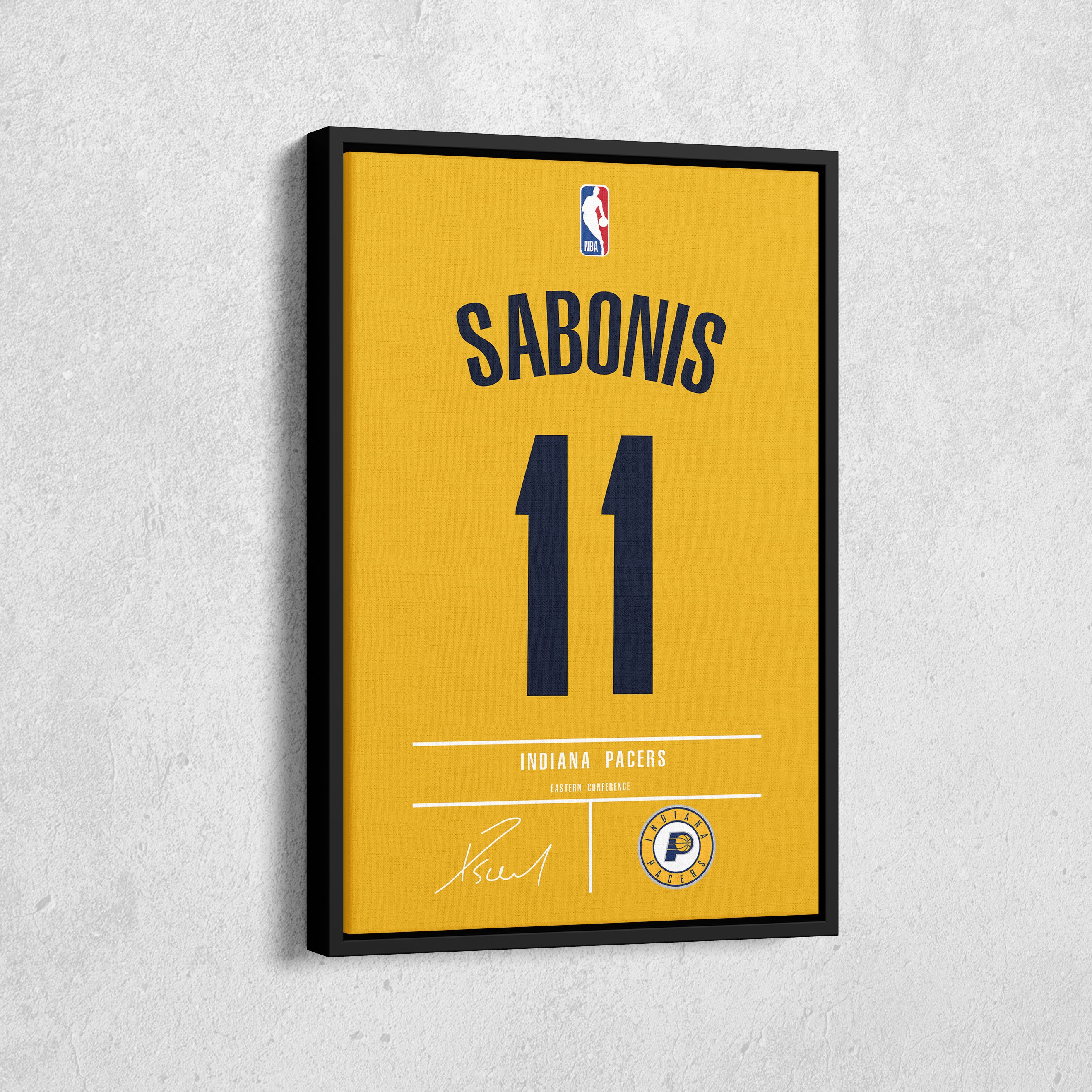 Domantas Sabonis Indiana Pacers Jordan Brand 2020/21 Swingman Jersey -  Statement Edition - Gold