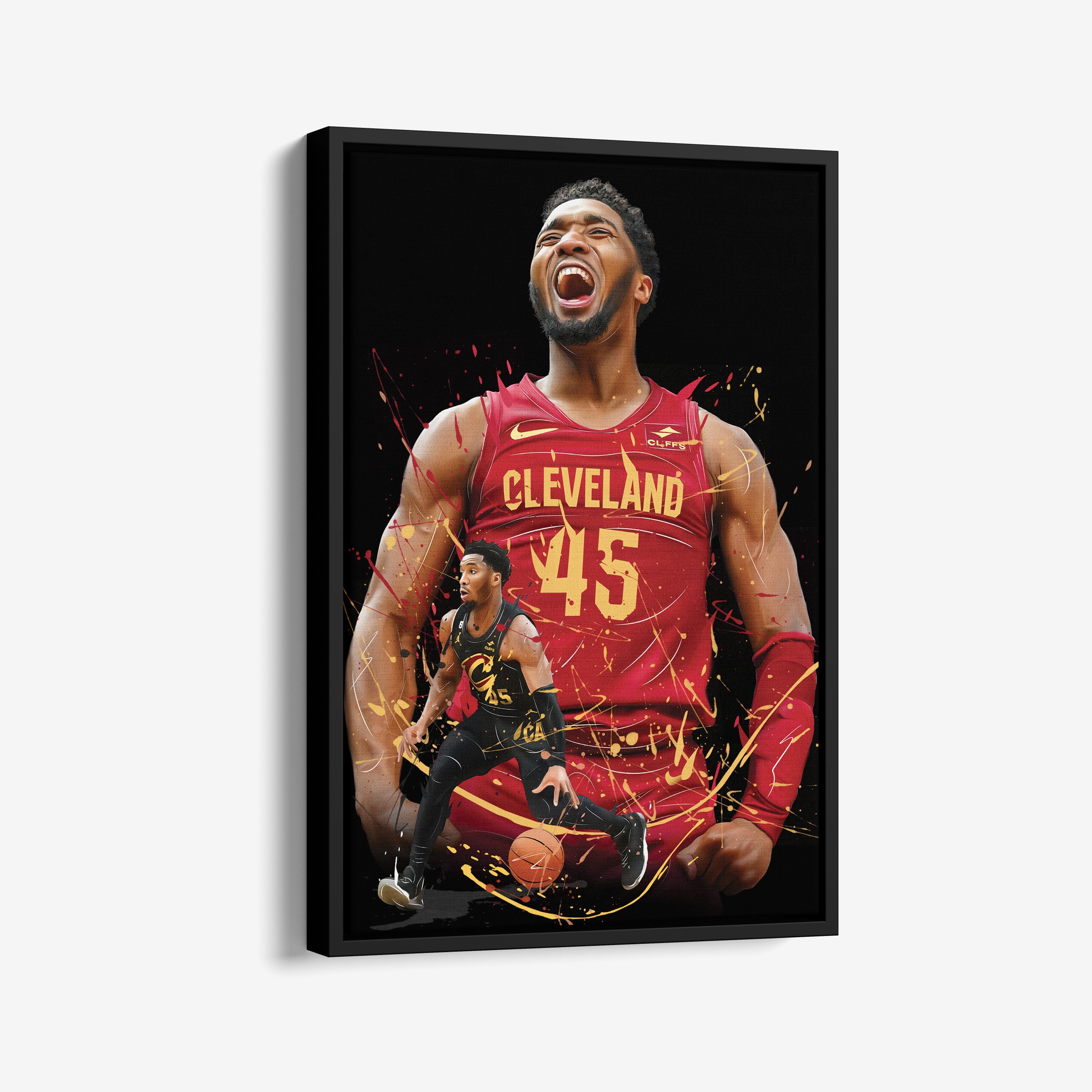 NBA Cleveland Cavaliers LeBron James Navy Jersey 10-Inch Plush Figure