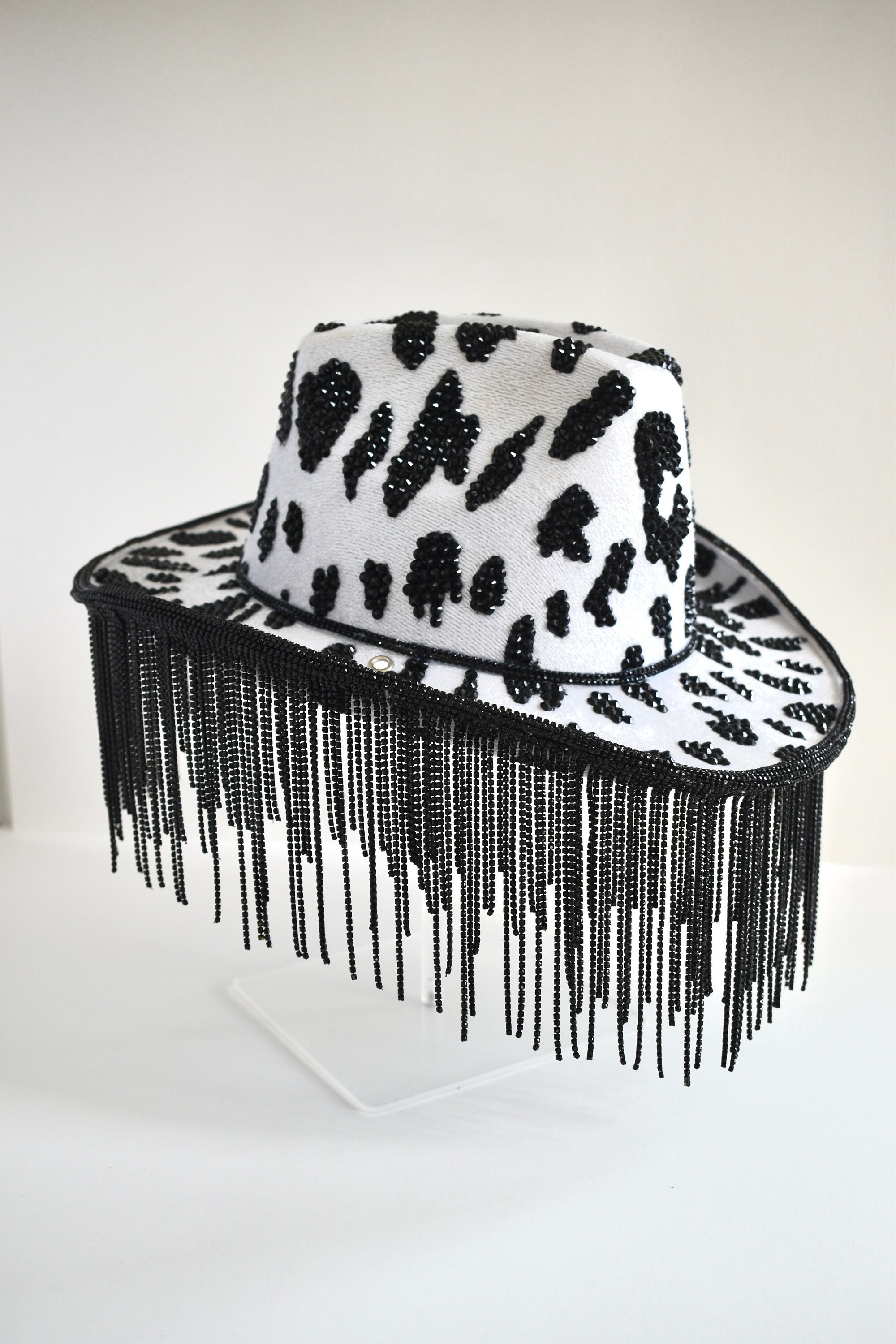Cowboy Killer | Cow Rhinestone Cowgirl Hat | Bachelorette Hat | Sparkly Cowgirl Hat | Rhinestone Cowboy Hat | Nashville Hat | Festival Hat