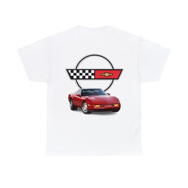 Personalized C4 Corvette Comfort Colors® Premium Long Sleeve T-Shirt, 100% Cotton main image 1