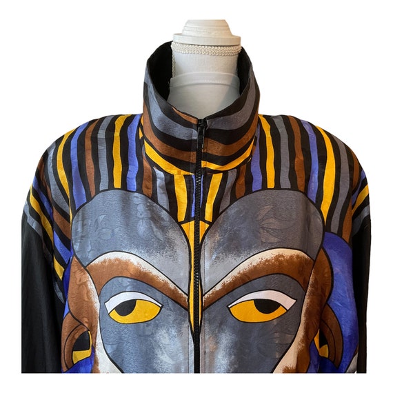 Nicole by J Farah Picasso Inspired Bomber Jacket … - image 5