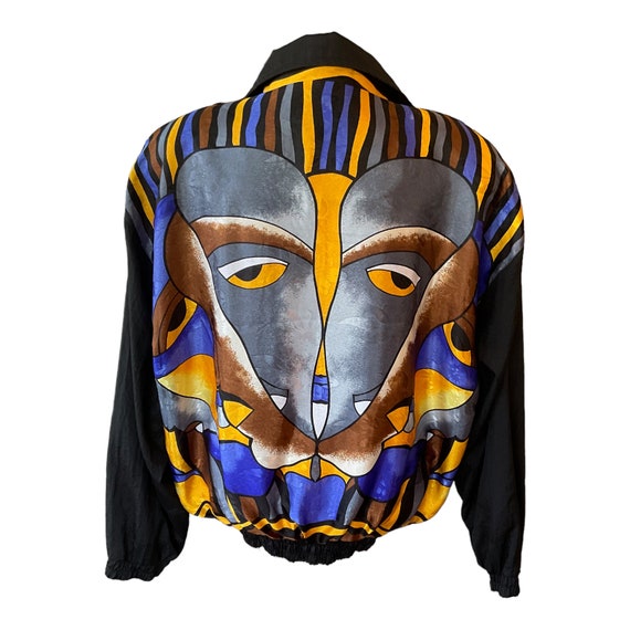 Nicole by J Farah Picasso Inspired Bomber Jacket … - image 2