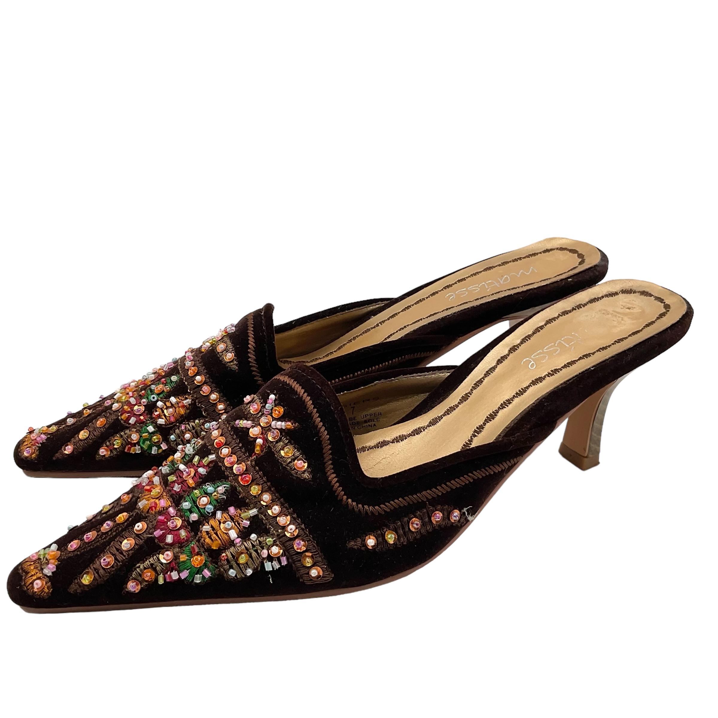 Y2k Heel Mules - Etsy