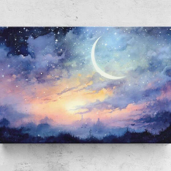 Celestial Watercolor - Etsy
