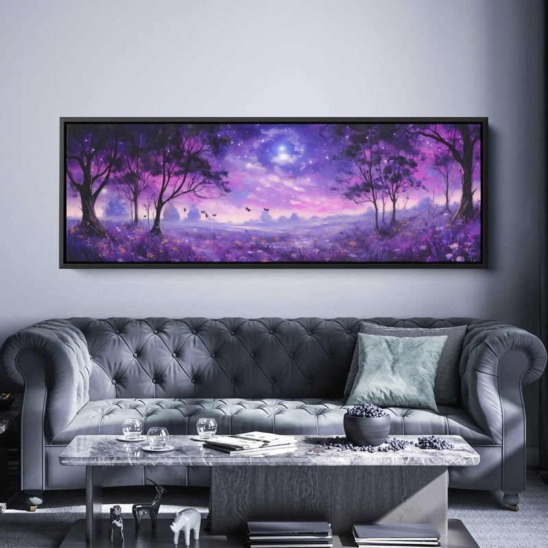 Night Sky Painting Etsy