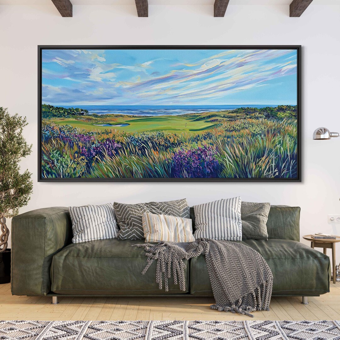 The Ocean Golf Course at Kiawah Island Acrylic Wall Art Canvas Print ...