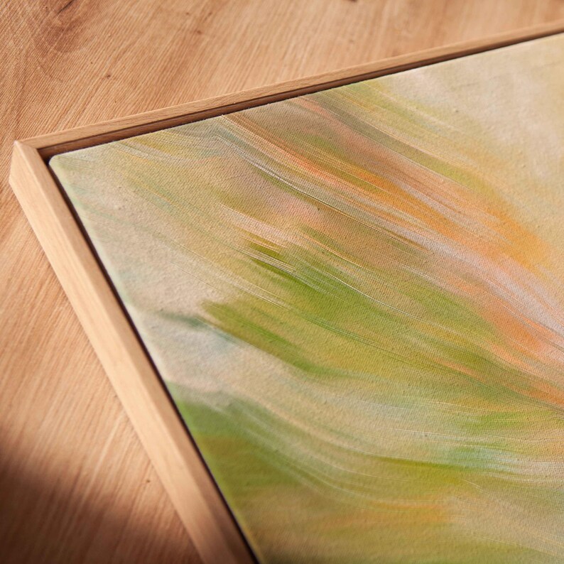 Vibrant Peacock Closeup Wall Art Canvas Print, Gift For Animal Lover, Nature Photo, Impressionism, Beautiful Bird, Ready To Hang image 4