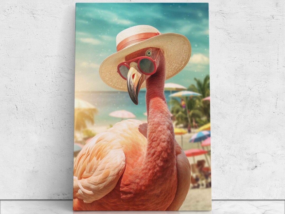 Texupday Hausflagge 'Hello Summer' Mit Flamingo – 71,1 X 101,6 Cm, Aus Wetterfestem Polyester