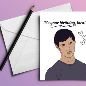 Carte d'anniversaire imprimable inspirée du crépuscule
