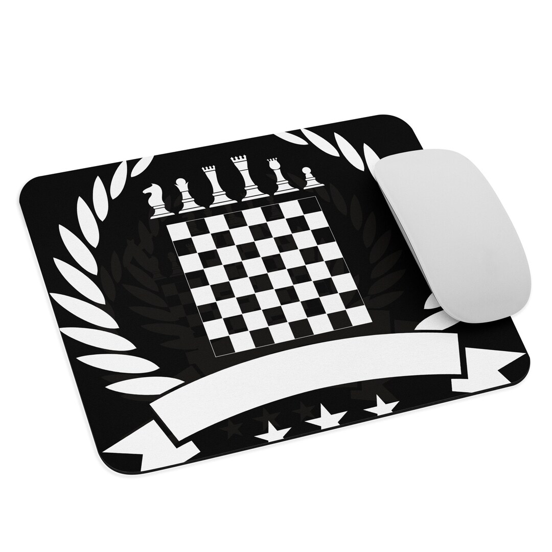 Chess Mouse Pad Etsy
