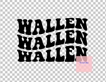 Wallen SVG - Etsy