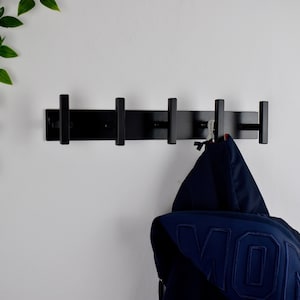 Modern wall coat rack made of metal in various sizes / metal / hallway coat rack / coat rack / hook rack