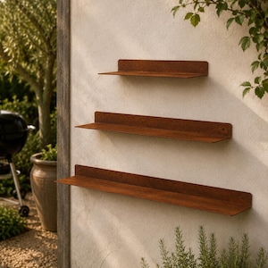 Wandregal metall outdoor